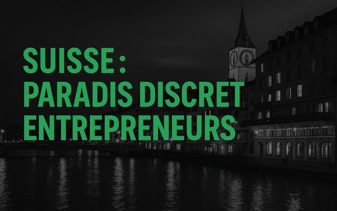 Pourquoi la Suisse est un paradis discret pour entrepreneur