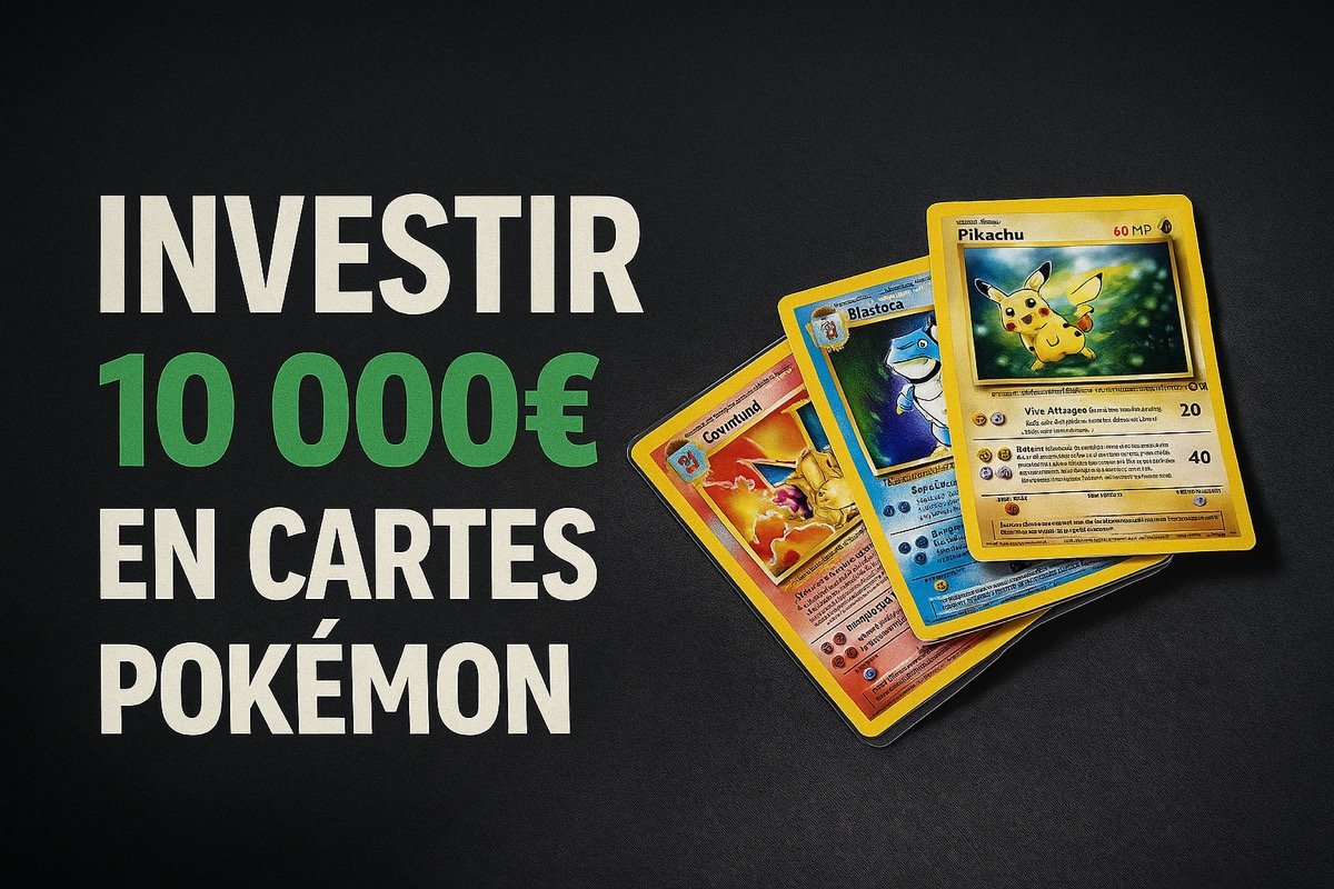 Investir 10000€ en cartes pokemon