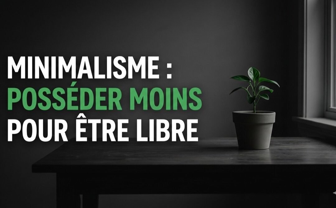 Minimalisme et liberté : reprends le pouvoir sur ta vie