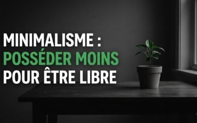 Minimalisme et liberté : reprends le pouvoir sur ta vie