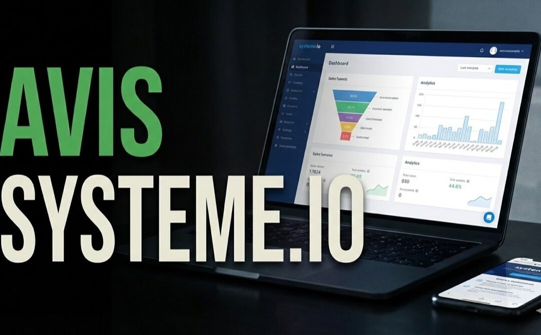 Systeme.io Avis : L&rsquo;outil tout-en-un pour débuter à 0€