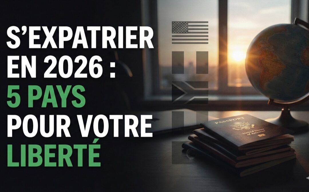 S’expatrier 2026 : 5 pays pour votre liberté