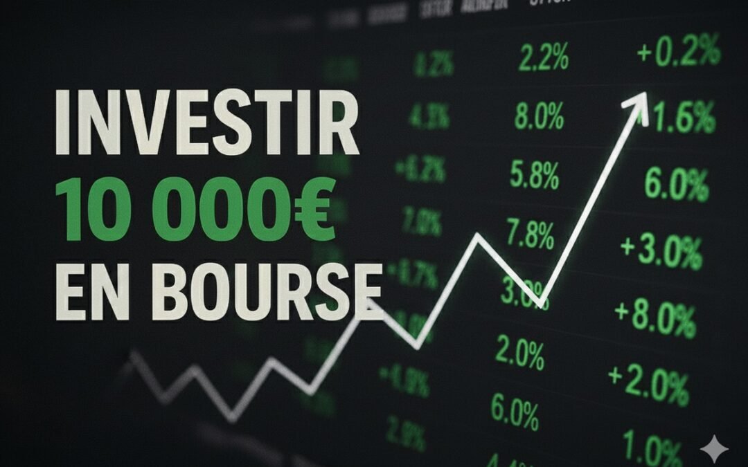 Investir 10000 € en bourse : la stratégie ETF intelligente 2025