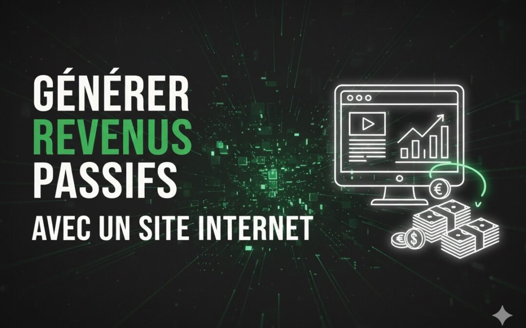 Revenus passifs site web : le système (vraiment) rentable