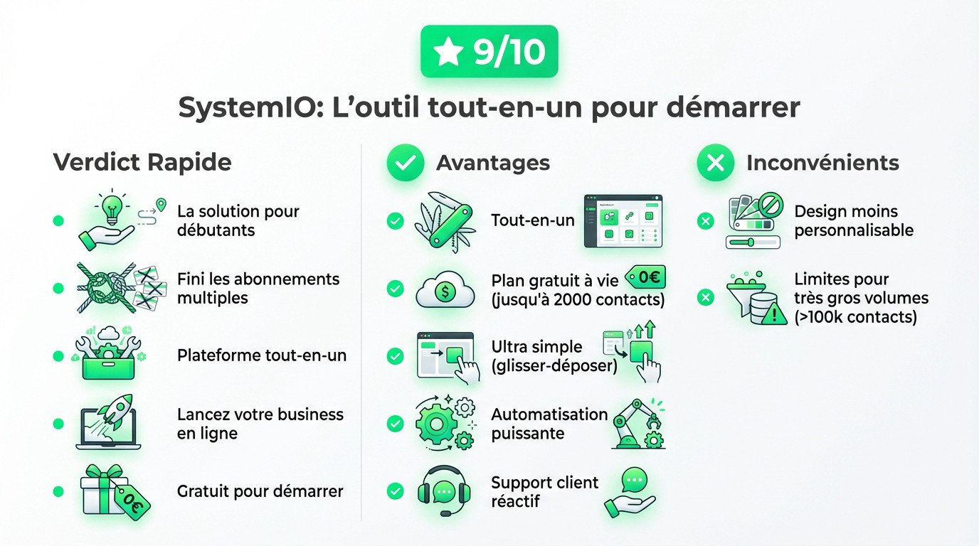 Systeme.io avis : l'outil tout-en-un idéal pour débuter son business en ligne gratuitement