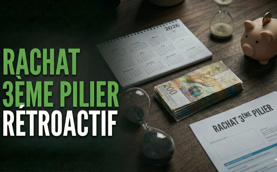 Rachat 3ème Pilier Rétroactif : Comment rattraper les années perdues (Guide 2026)