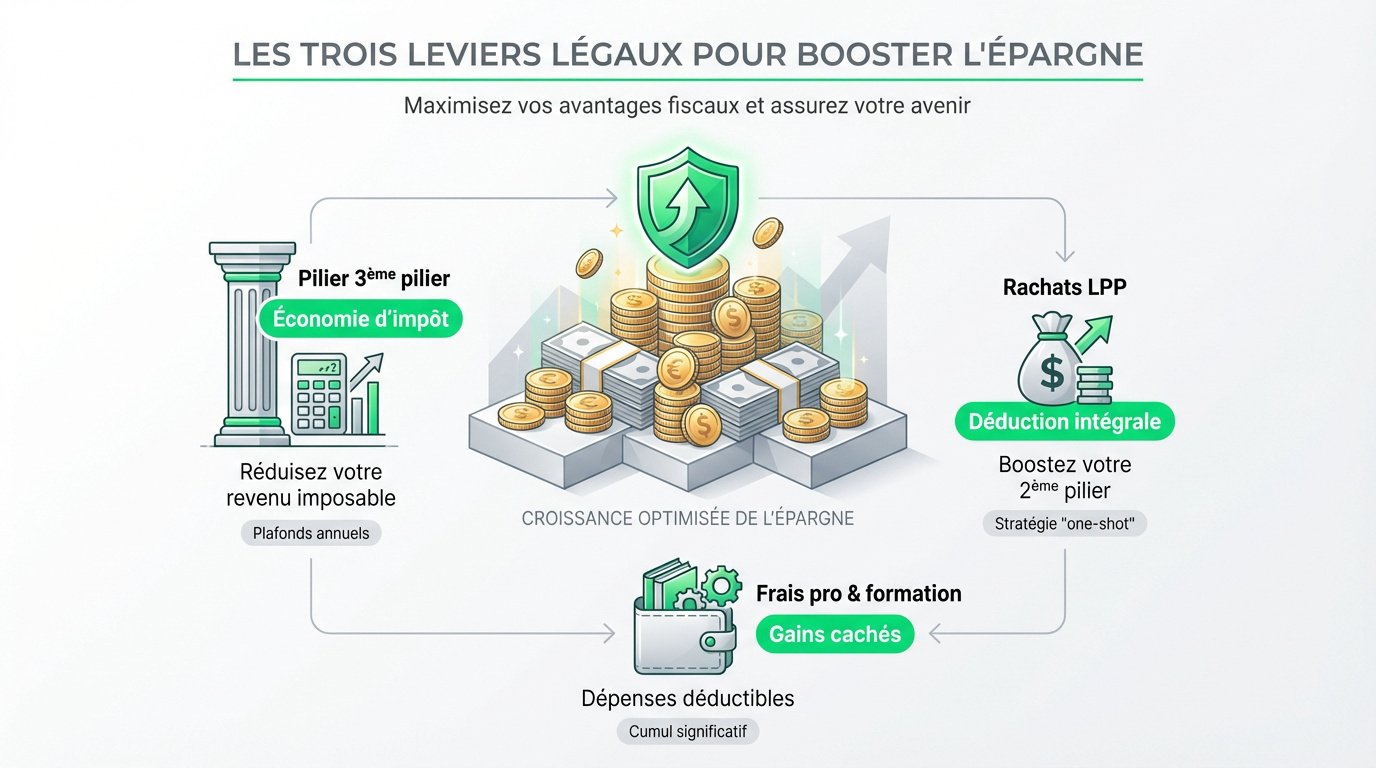 Optimisation fiscale suisse et leviers d'épargne