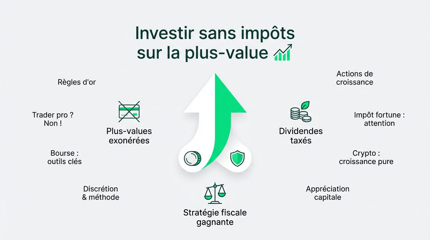 Graphique de croissance boursière et optimisation fiscale en Suisse