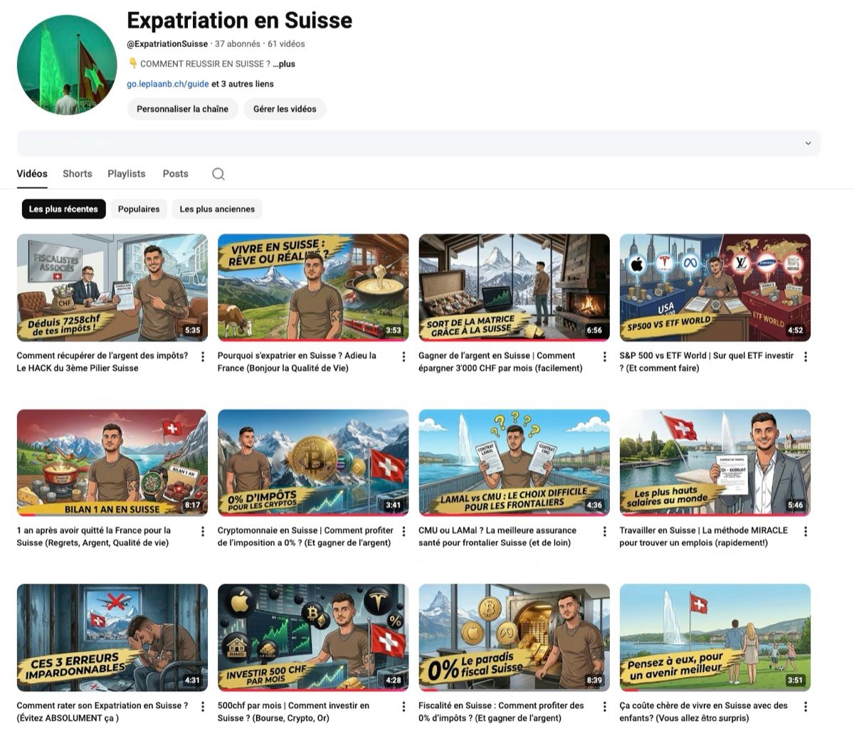 Expatriation en Suisse