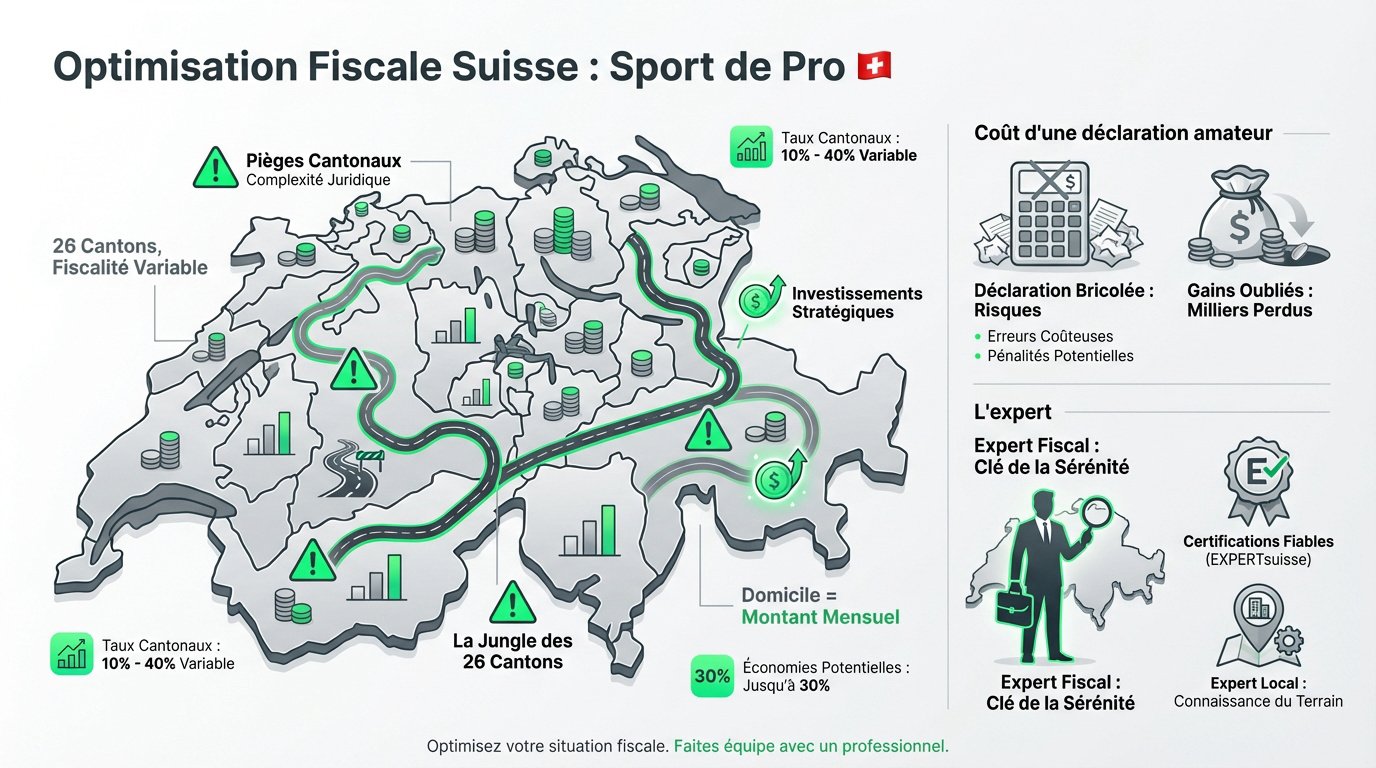 Expertise en optimisation fiscale suisse et gestion de patrimoine