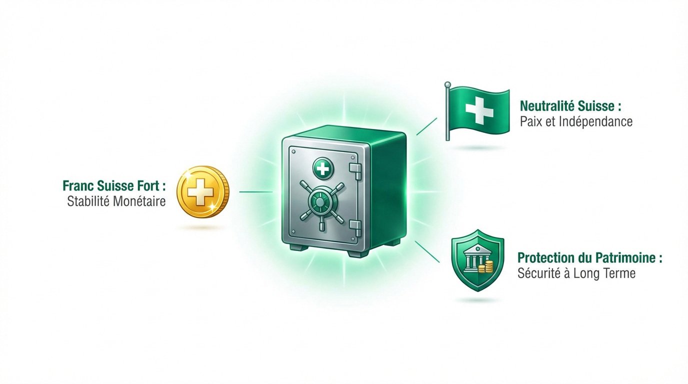 Coffre-fort suisse et stabilité du Franc Suisse en 2026